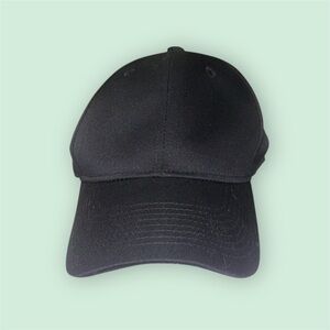Classic Black Adjustable Baseball Cap (Port Authority)
